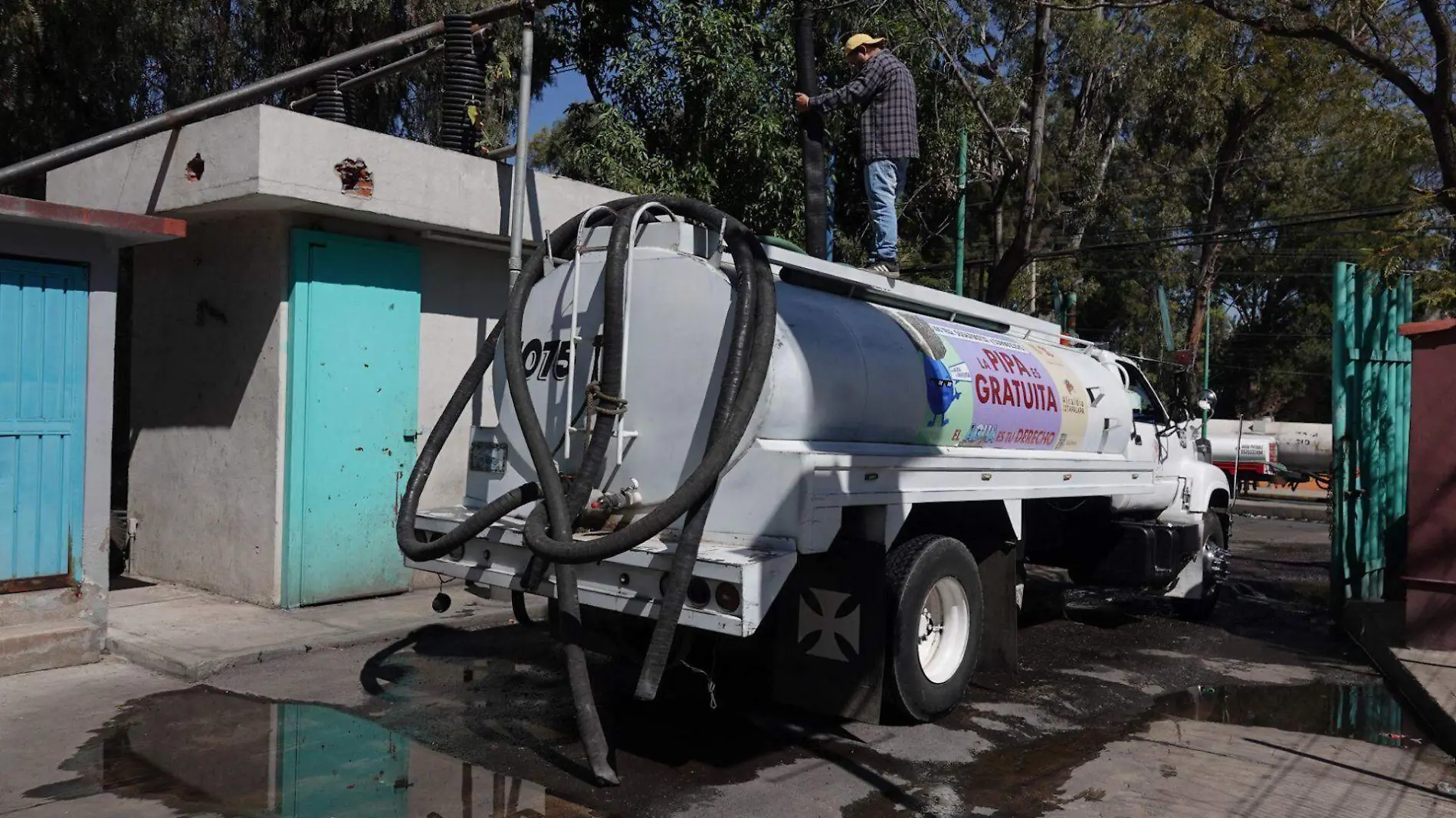 Abastecimiento pipas agua Iztapalapa